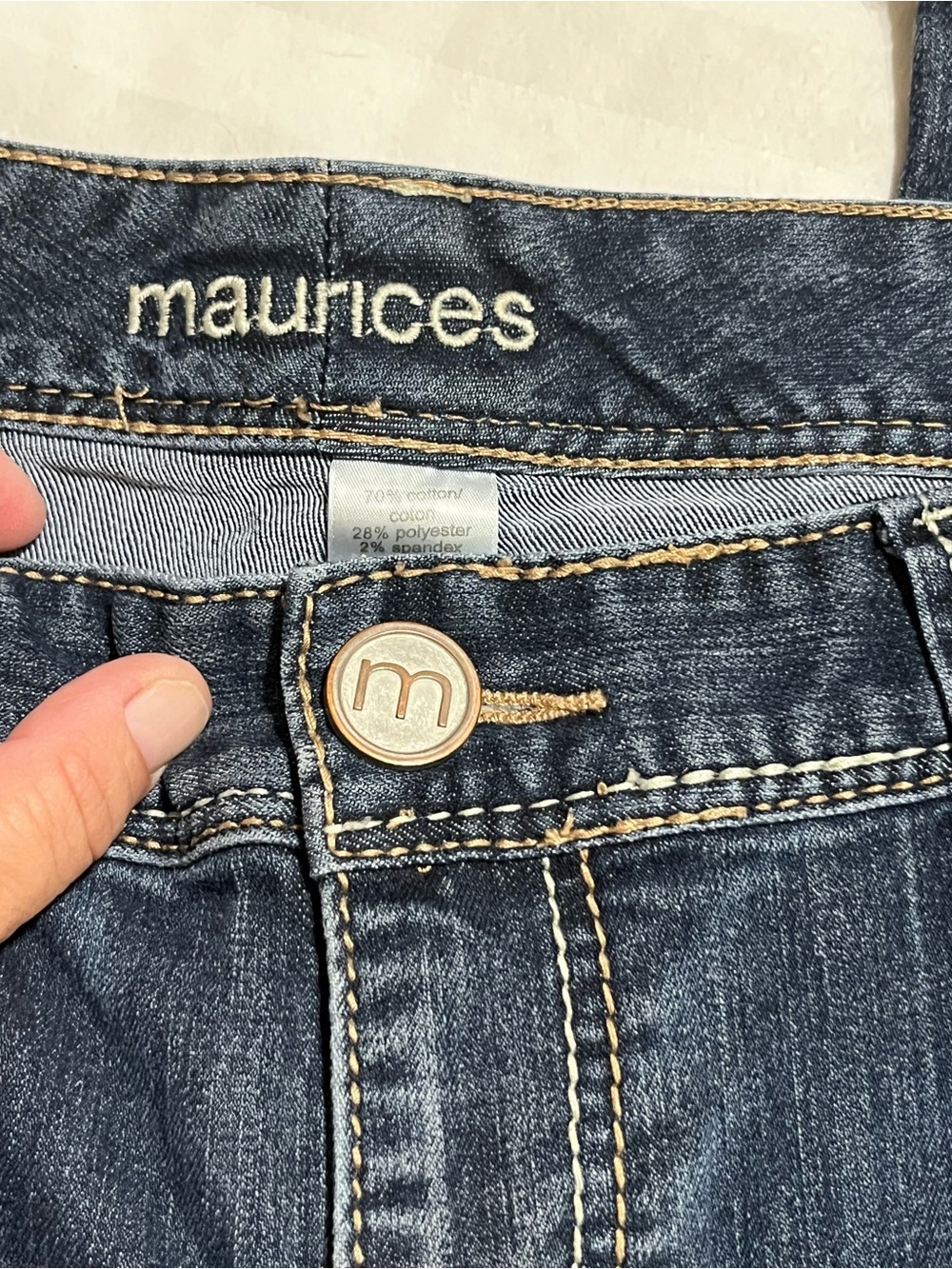Maurices Women's Dark Indigo High-Rise Stretch 14-02